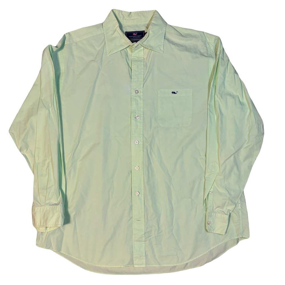 Vineyard Vines Men's Green Tucker Shirt XL